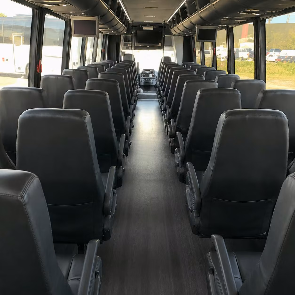 25 passenger minibus inside