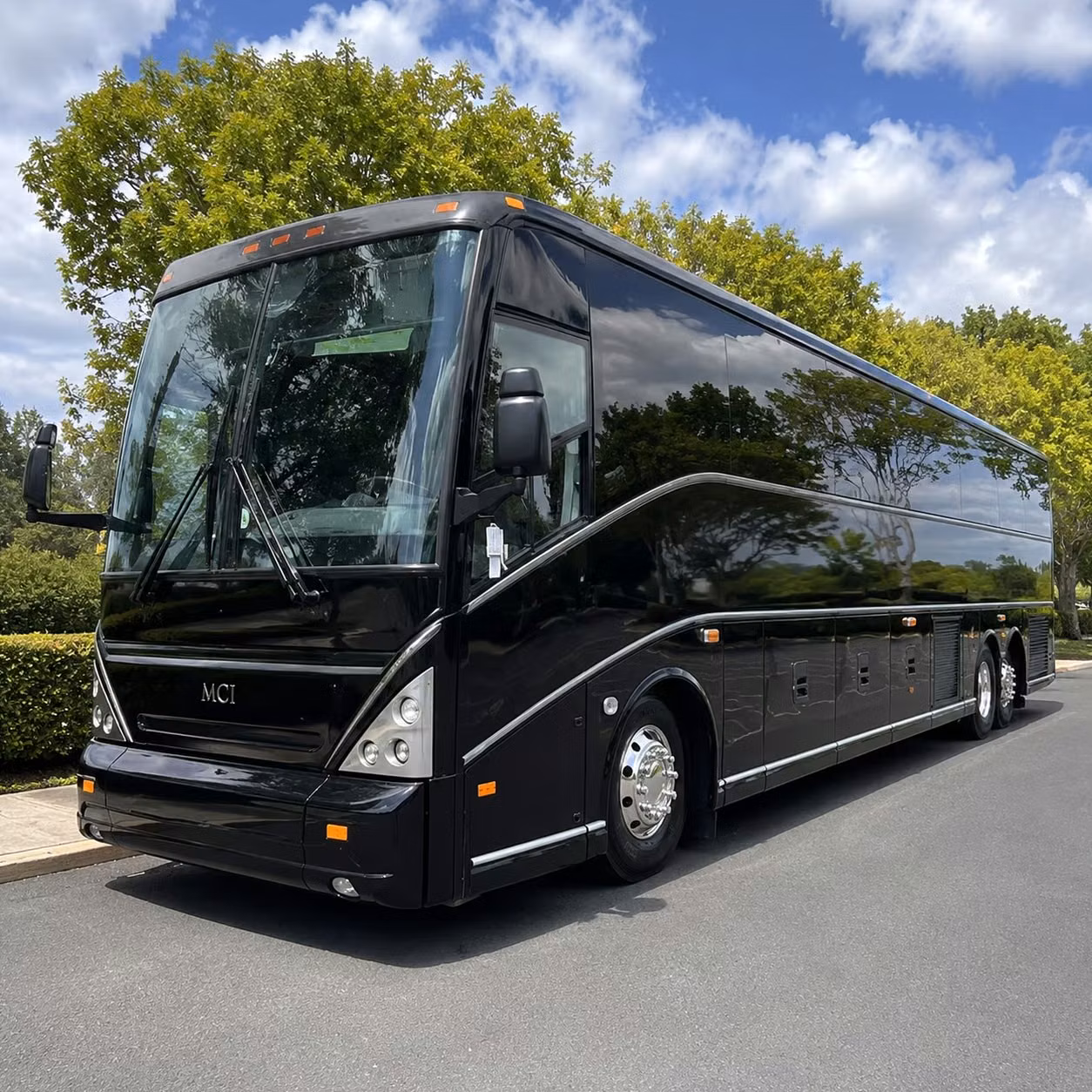 56 passenger charter bus