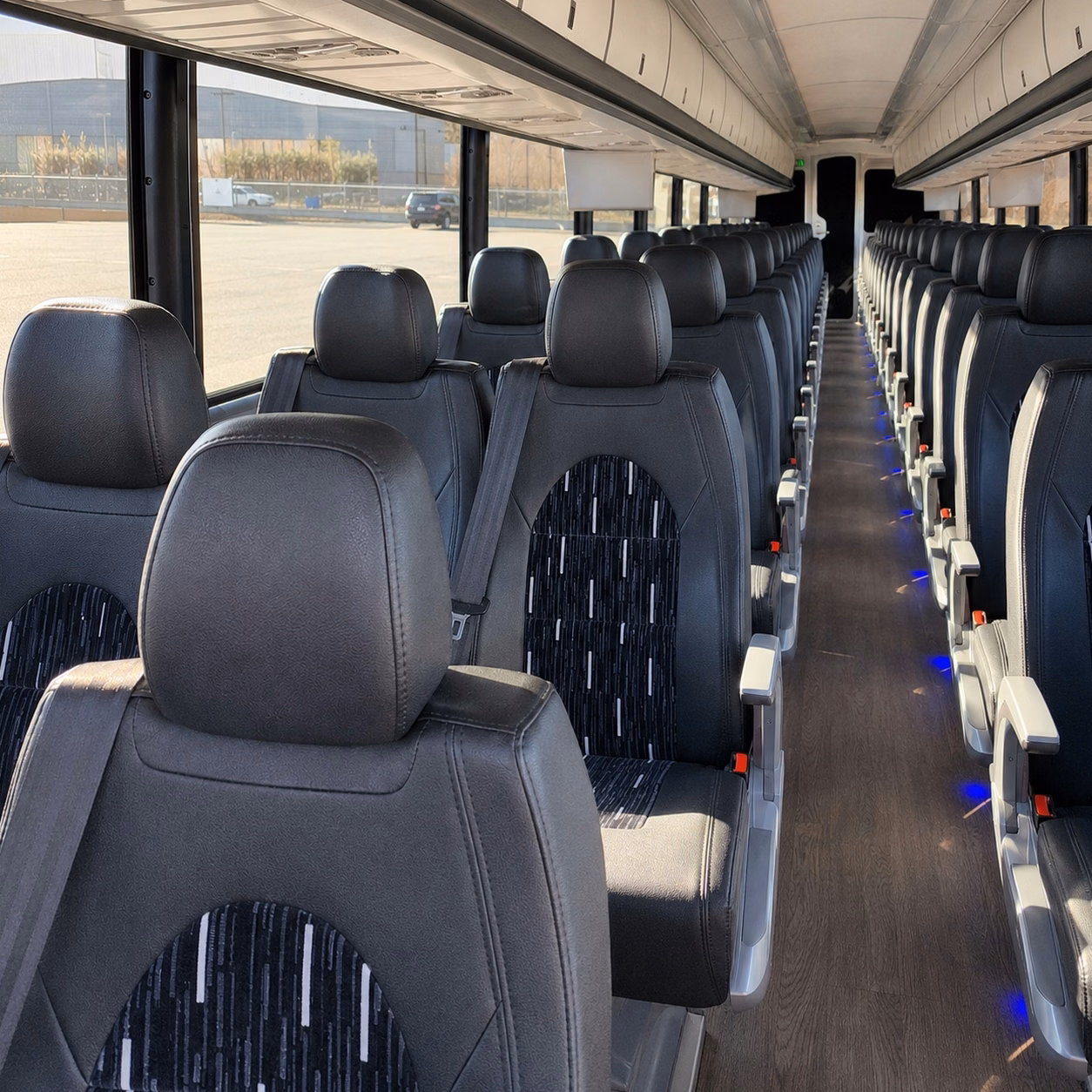 san jose charter bus interior gallery