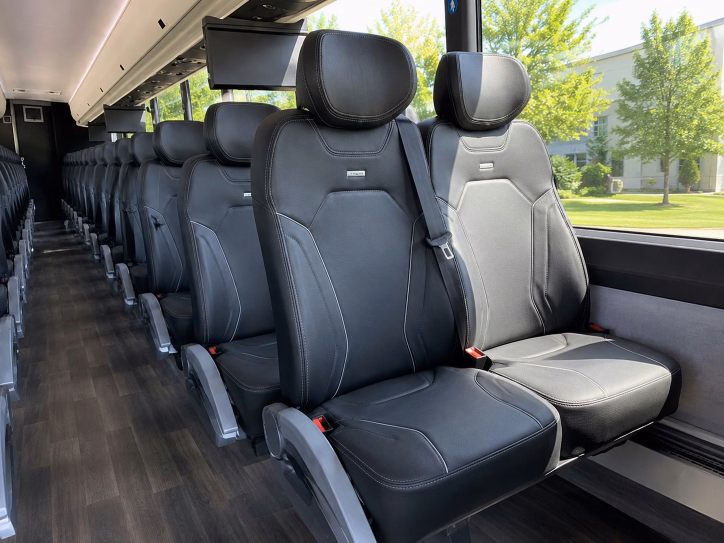 san jose charter bus rental inside