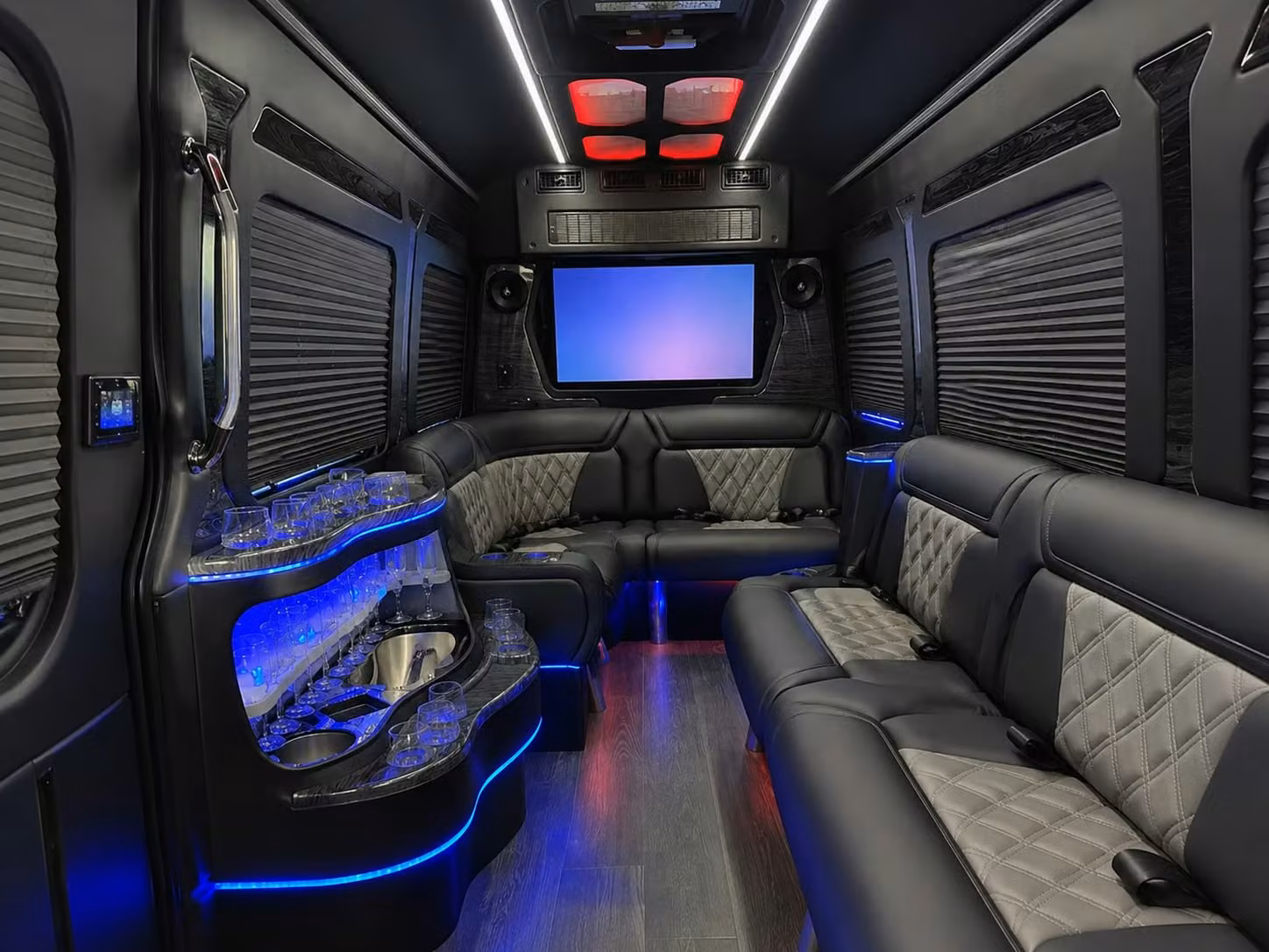 sprinter limousine inside