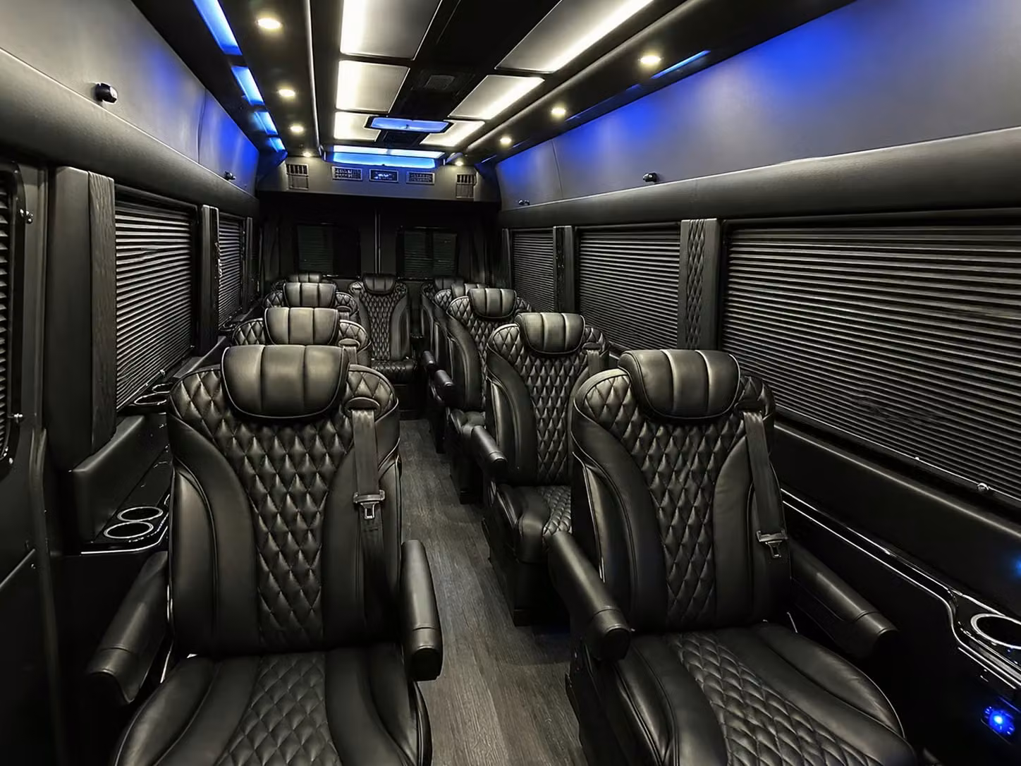 sprinter van with driver interior