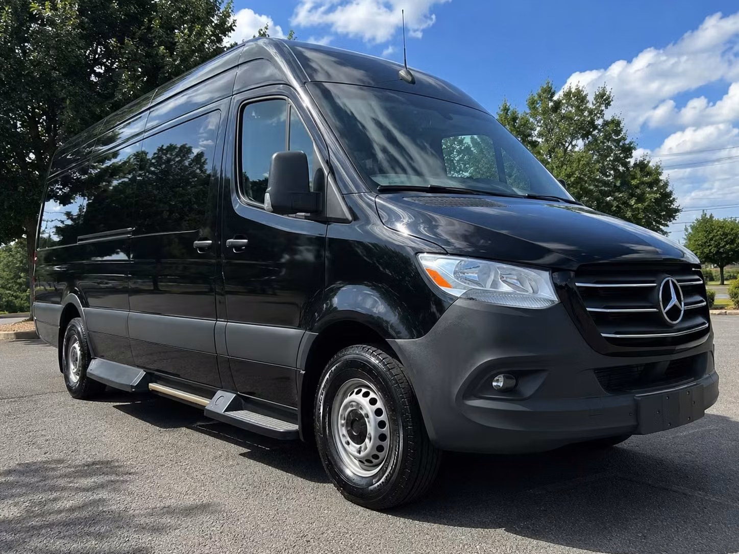 sprinter van with driver